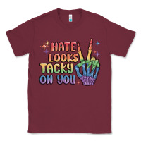 Burgundy hate looks tacky on you pride Classic Tee - MaliasSmallBusiness