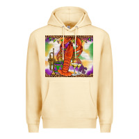 Pina Colada Mardi Gras Crawfish Tumbler Premium Hoodie - HowdyJamesFarm