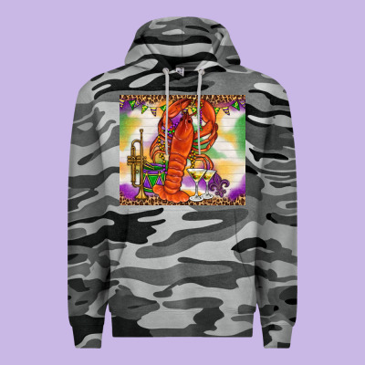 Mardi Gras Crawfish Tumbler Premium Hoodie Designed By Howdyjamesfarm