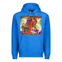 True Royal Mardi Gras Crawfish Tumbler Premium Hoodie - HowdyJamesFarm