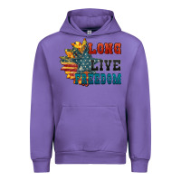 Tulip Long live freedom Urban Hoodie - FaDigitalArtStudio
