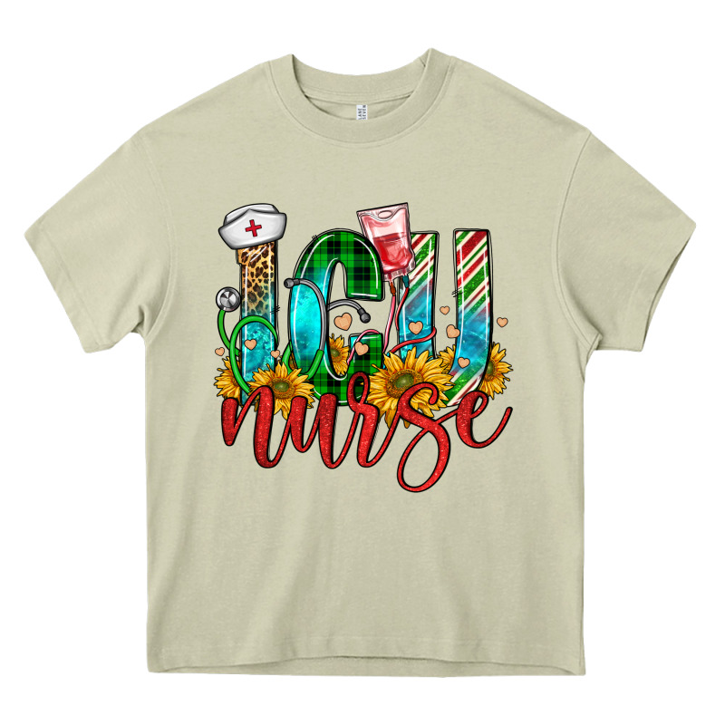 Christmas Icu Nurse Heavy Core Tee by FaDigitalArtStudio | Teevron