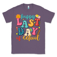 Lavender happy last day of school Classic Tee - JahusDesignShop