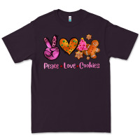 Plum peace love cookies Premium Tee - AdoDesignShop