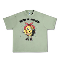 Oil Green boujee ballpark babe Urban Heavy Tee - MaliasSmallBusiness