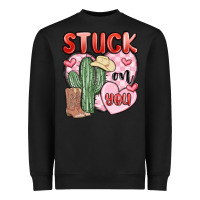 Black stuck on you Heavyweight Sweatshirt - MaliasSmallBusiness