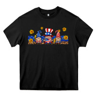 Black usa gnome libbey cup Heavy Core Tee - HRA Design Shop