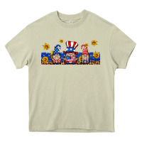 Mossy usa gnome libbey cup Heavy Core Tee - HRA Design Shop