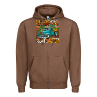 Chestnut country roads take me home truck coaster Zipper Hoodie - Jasminsmagicworld