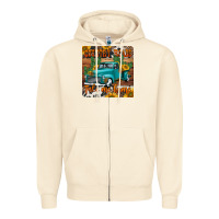 Sandshell country roads take me home truck coaster Zipper Hoodie - Jasminsmagicworld