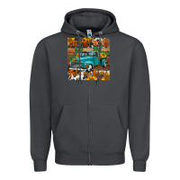 Smoke country roads take me home truck coaster Zipper Hoodie - Jasminsmagicworld