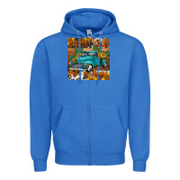 True Royal country roads take me home truck coaster Zipper Hoodie - Jasminsmagicworld