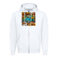White country roads take me home truck coaster Zipper Hoodie - Jasminsmagicworld