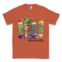 Copper mardi gras teacher life Classic Tee - MaliasSmallBusiness