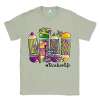 Matcha mardi gras teacher life Classic Tee - MaliasSmallBusiness
