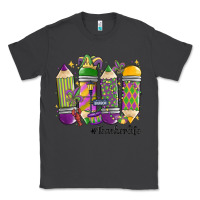 Smoke mardi gras teacher life Classic Tee - MaliasSmallBusiness
