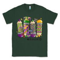Sports Green mardi gras teacher life Classic Tee - MaliasSmallBusiness