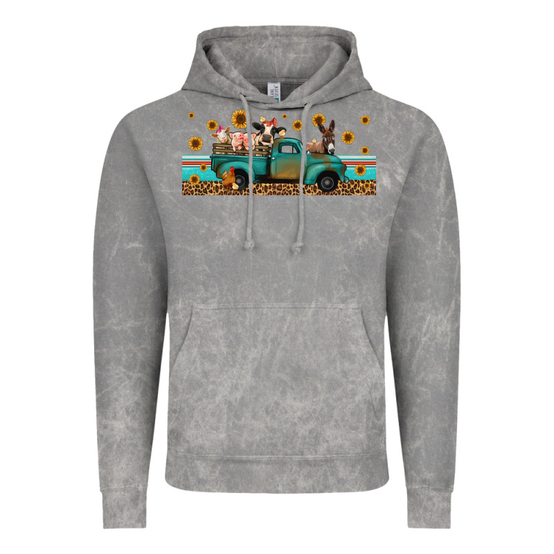 Western Animals Truck Vintage Hoodie by Jasminsmagicworld | Teevron