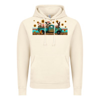 Vintage Artic western animals truck Vintage Hoodie - Jasminsmagicworld