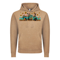 Vintage Coffee western animals truck Vintage Hoodie - Jasminsmagicworld