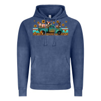 Vintage Denim western animals truck Vintage Hoodie - Jasminsmagicworld