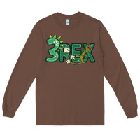 Chestnut three rex Long Sleeve Tee - MaliasSmallBusiness