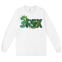 White three rex Long Sleeve Tee - MaliasSmallBusiness