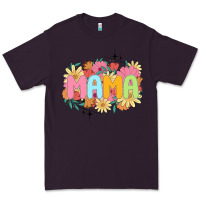 Plum floral mama Premium Tee - JahusDesignShop