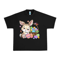Black easter bunny Urban Heavy Tee - MaliasSmallBusiness