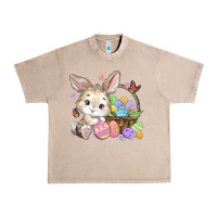 French Oak easter bunny Urban Heavy Tee - MaliasSmallBusiness