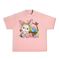 Salmon easter bunny Urban Heavy Tee - MaliasSmallBusiness