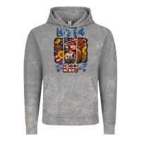 Cloud Rock let's get lit 4th of july cow Vintage Hoodie - LillyAllenDesigns