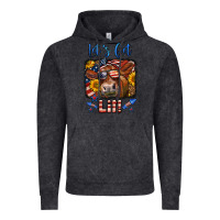 Vintage Black let's get lit 4th of july cow Vintage Hoodie - LillyAllenDesigns