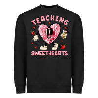 Black teaching sweethearts Heavyweight Sweatshirt - MaliasSmallBusiness