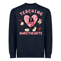 Navy teaching sweethearts Heavyweight Sweatshirt - MaliasSmallBusiness
