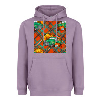 Lavender Fall truck Heavyweight Hoodie - NancyCooperArtShop