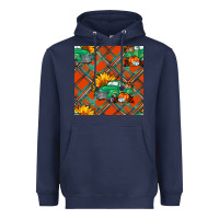 Navy Fall truck Heavyweight Hoodie - NancyCooperArtShop