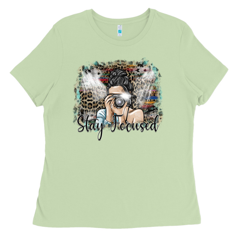 Stay Focused Ladies Tee by SublimationCraftShop | Teevron