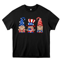 Black usa gnome Heavy Core Tee - HRA Design Shop