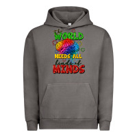 Pigment Tornado The world needs all kinds of minds Urban Hoodie - FaDigitalArtStudio