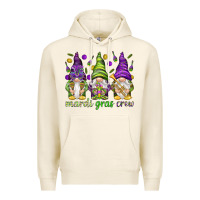 Tofu Mardi Gras crew with gnomies Premium Hoodie - HowdyJamesFarm