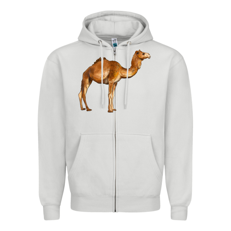Camel Zipper Hoodie by BarkalooDesign | Teevron