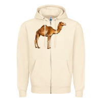 Sandshell camel Zipper Hoodie - BarkalooDesign