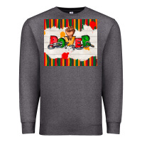 Charcoal Heather juneteenth black power Premium Sweatshirt - TumblerDesignByShophia