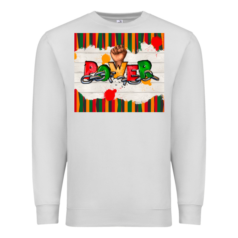 Juneteenth Black Power Premium Sweatshirt by TumblerDesignByShophia | Teevron