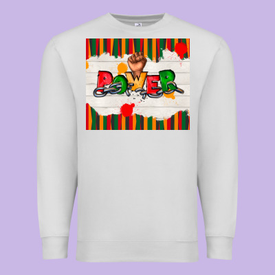 Juneteenth Black Power Premium Sweatshirt Designed By Tumblerdesignbyshophia