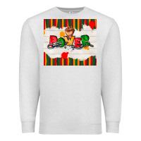 Oatmeal Heather juneteenth black power Premium Sweatshirt - TumblerDesignByShophia