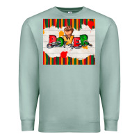 Seafoam juneteenth black power Premium Sweatshirt - TumblerDesignByShophia