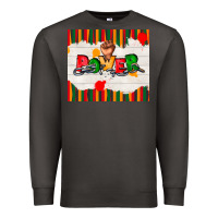Smoke juneteenth black power Premium Sweatshirt - TumblerDesignByShophia