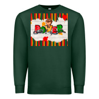 Sports Green juneteenth black power Premium Sweatshirt - TumblerDesignByShophia